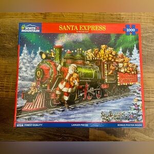 White Mountain Santa Express Puzzle